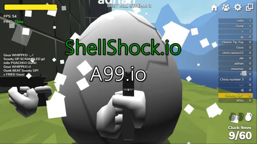 Play ShellShock.io Game with Unblocked, Hacks, Mods[Full Mod List]
